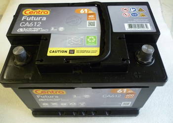 Akumulator CENTRA FUTURA 61AH używany dobry stan odb.sklep Poznań
