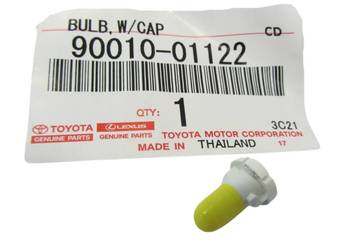 TOYOTA Auris Corolla Rav4 Zarowka podswietlenia panelu zolta 90010-01122 OE