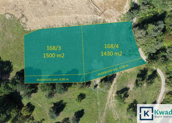 Do sprzedaży działka Huta Poręby 1430m2