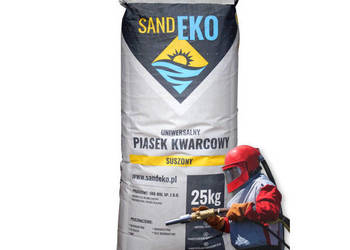 Piasek kwarcowy do piaskowania, piaskarki syfonowej ścierniwo myjka SANDEKO