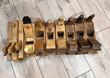 Strug ręczny drewniany HOWAL komplet 10 szt z DDR/NRD wysyłka