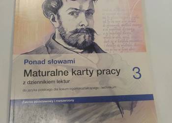 Ponad słowami maturalne karty pracy z dziennikiem
