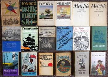 Zestaw literatura  Marynistyczna 18 szt