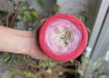 Motek włóczka ombre 1200 m bawełna/akryl 50/50 Motek włóczka ombre 1200 m bawełna/akryl 50/50