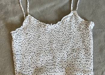 Top / bluzka / koszulka / crop top na ramiączkach