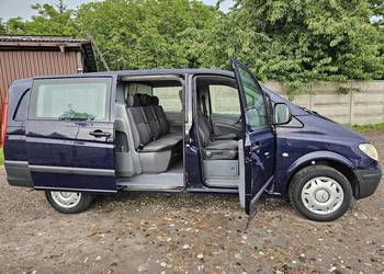 Mercedes Benz-Vito 2.2cdi Klima 6-Osób Długi Brygadówka Zadbany Polecam