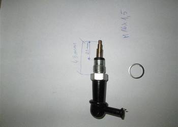 Świeca do zasilania sprzęgła M16x1,5, szczotkotrzymacz M16x1,5