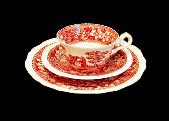 Zestaw kawowy trio angielski Copeland Spode's Tower