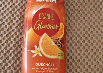 żel pod prysznic Isana Orange Glimmer Pierniczkowy Pomarańcza Cynamon