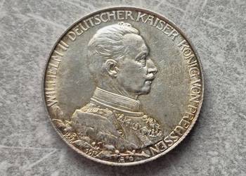 74) NIEMCY PRUSY srebro - 2 Marki - 1913 r. - A