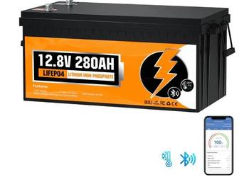 AKUMULATOR LITHIUM LiFePO4 12.8V 280Ah Bluetooth