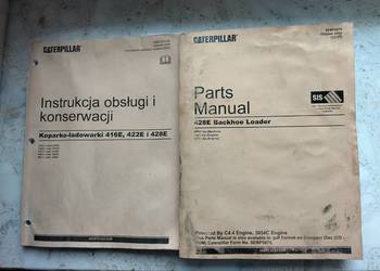 Cat 428e książka serwisowa i instrukcja obsługi