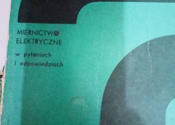 Miernictwo elektryczne w pytaniach i odpowiedziach książki