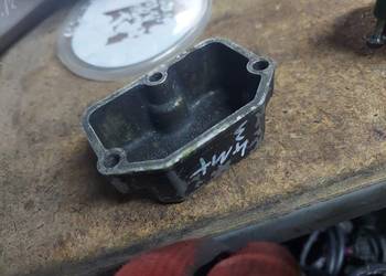 Kawasaki KMX 125 osłona zaworu wydechowego mocy lewa KMX125 dekiel pokrywa