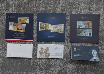 NOWY Zestaw Banknotów kolekcjonerskich