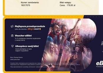 Zadzwońcie po milicję 2 bilety na koncert Kraków 23 stycznia