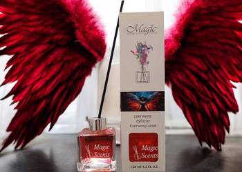 CZERWONY ANIOŁ,Zapach do pomieszczeń ,odświeżacz z patyczkami 120ml do domu