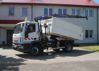 Iveco Euro Cargo 140E22 6-cyl * DMC14T * Hds PM8 4.2T * Mocny Kipper * Blo…