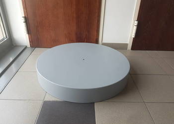 Klosz do lampy 70cm aluminium szary mat RING WYPRZEDAŻ ( pełny )