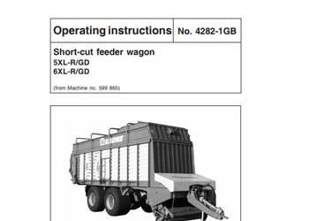 KRONE  5xlr 6xlr, mx 310gl 350gl 310gd 350gd instrukcja obs.