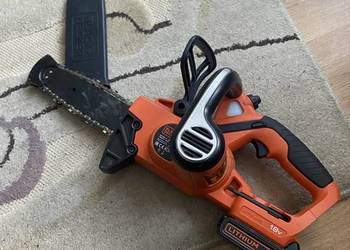 Pilarka łańcuchowa akumulatorowa Black Decker GKC1820 18V 20cm