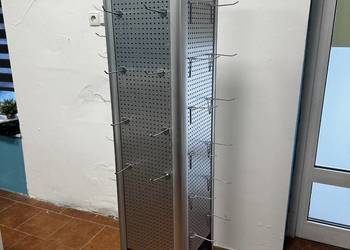 Profesjonalny stojak ekspozycyjny obrotowy metalowy wolnostojący 170cm