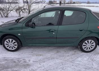 Peugeot 206 1.4 Benzyna 2004 Ocynk Klimatyzacja