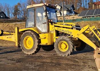 Koparko ładowarka KOMATSU WB93R 4x4 Krokodyl Teleskop JCB 3CX CAT CASE