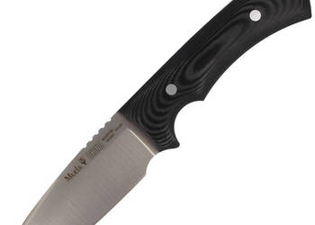 Nóż Muela Full Tang Black Micarta, Satin 14C28N (RHINO-9M)