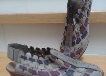 Buty damskie Rieker, skóra naturalna, numer 38