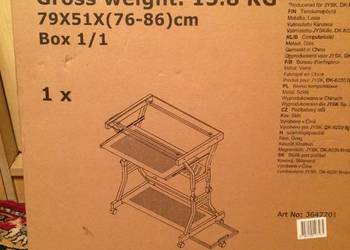 Stolik  biurko komputerowe PC - NOWE