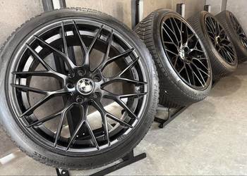 19 cali BMW f10 f11 f30 f31 f32 f36 felgi alusy koła komplet z oponami 5x12
