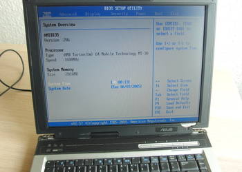 Laptop ASUSA6000 A6500U AMD Turion MT-30 2GB RAM