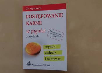 Postępowanie karne w pigułce - stan prawny lipiec 2015