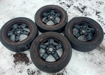 Felgi strukturalne z oponami 205/55/16 -VW TIGUAN