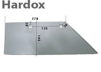 Lemiesz 16 cali 300ha HARDOX 3352020P SB43R do pługa LEMKEN