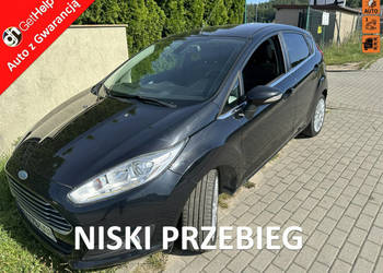 Ford Fiesta Titanium, 5 drzwi, klimatronik mrozi, alufelgi, gwar. przebieg…