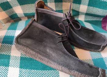 mokasyny trzewiki loafersy unikalne jedyne Clarks Originals Buty Chukka Wal