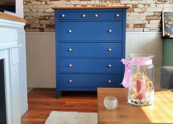 Komoda hemnes ikea drewniana bielizniarka szafka