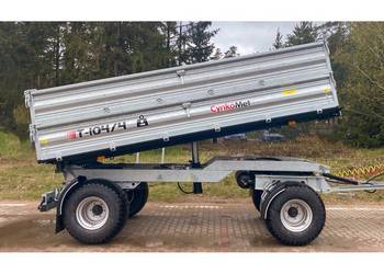 Przyczepa rolnicza dwuosiowa Cynkomet przyczepy NOWE