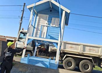 Domki dla dzieci pole zabaw