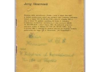 Polska i Świat w latach 1914-1918 - Skowronek Jerzy