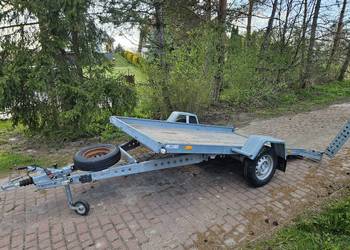 Przyczepa ciężarowa uchylna Temared Multitransporter 3016C DMC 1300kg