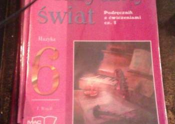 muzyczny świat 6 część 1 antykwaryczne książki