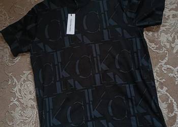 T-shirt koszulka Calvin Klein Jeans, bawełniana rozmiar XL czarna