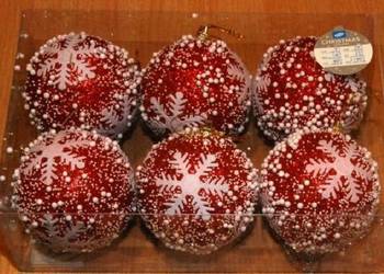 Likwidacja sklepu bombki choinkowe średnica, 7.5 cm