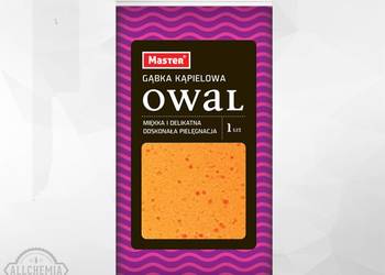GĄBKA KĄPIELOWA UNIWERSALNA DO MYCIA CIAŁA MASTER OWAL