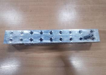 Bloki ALUMINIOWY płyty zaworowe NG6 (CETOP 3) 9 sekcyjny
