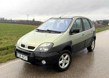 Renault Scenic RX4 2.0 + LPG napęd 4x4, Klima, HAK, Bez rdzy, 2x koła! 5 80