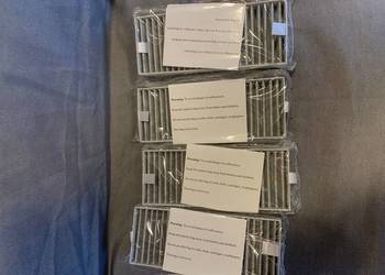 4szt Filtry z węglem aktywnym do okapu kuchennego Siemens Hz9vrcr0 17004796